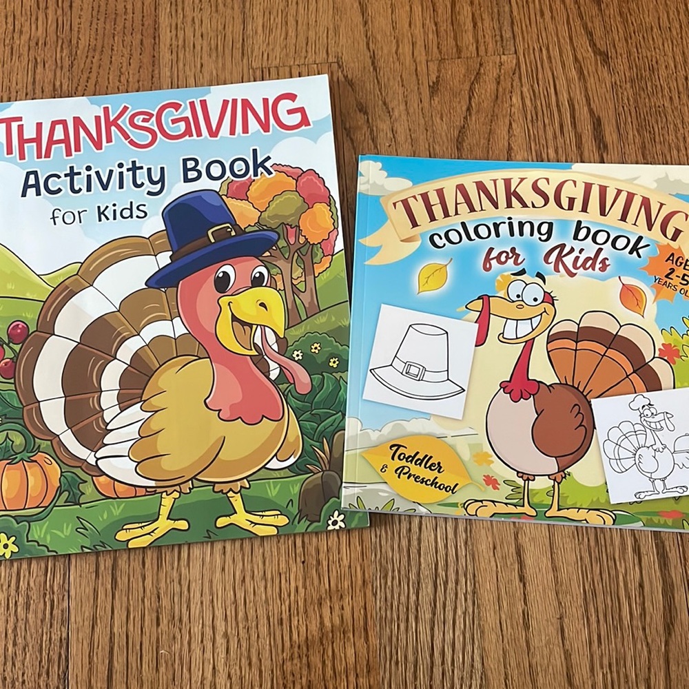 Thanksgiving Activity Books